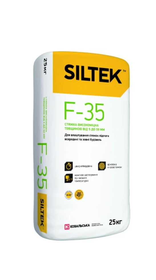 Стяжка цементна Siltek F35 (25кг)