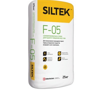 Самовирівнювальна суміш Siltek F-05 (25кг)