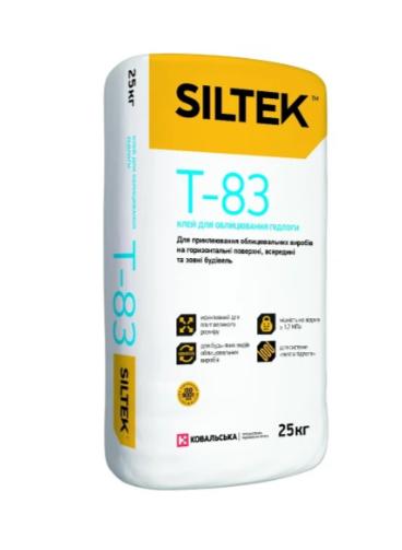 Клей для плитки Siltek Т83 (25кг)