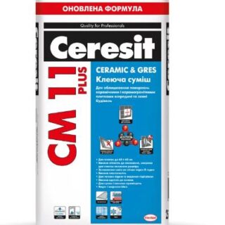 Клей для плитки Ceresit СМ 11 + (25кг)